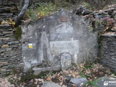 La Muralla China Guadalajara; puerto de cotos rutas sierra madrid hayedo de irati cinta mochila fede